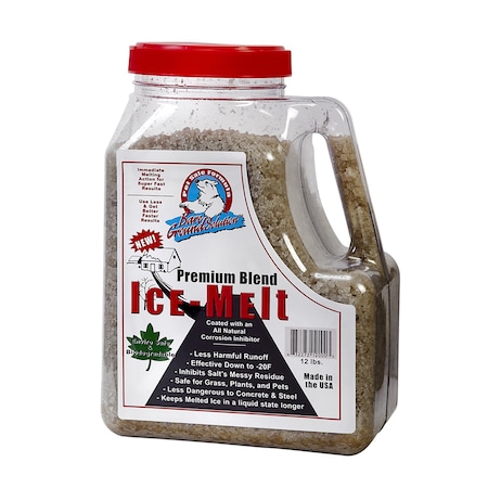 Bare Ground 12lb Jug Coated Granular Ice Melt BGSJ-12